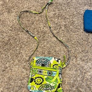 Vibrant Floral Vera Bradley Crossbody Bag